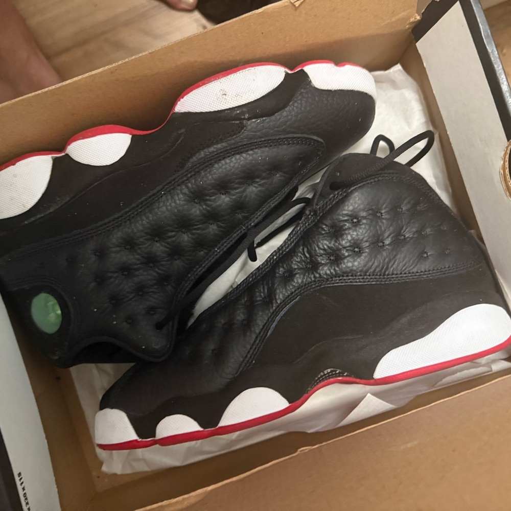 Kids Black and Red Sneakers